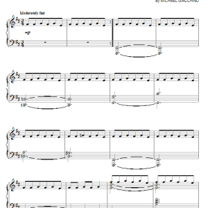 Michael Giacchino Nice To Meld You Musik Noten - Piano Solo - 72004-0