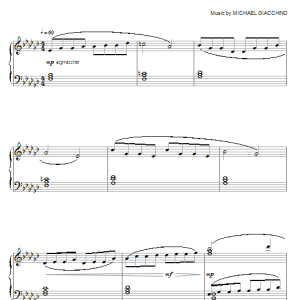 Michael Giacchino Oceans Apart Musik Noten - Piano Solo - 64078-0