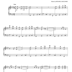 Michael Giacchino The Incredits (from The Incredibles) Musik Noten - Piano Solo - 30875-0