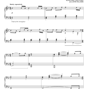 Michael Giacchino The Park Is Closed Musik Noten - Piano Solo - 160848-0