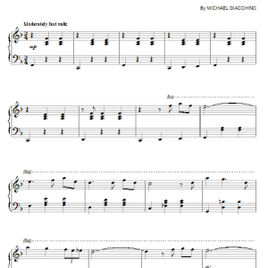 Michael Giacchino Up With End Credits Musik Noten - Piano Solo - 70930-0