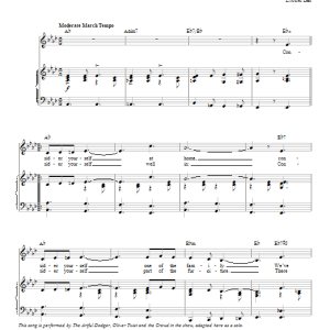 Michael Goodman Consider Yourself Musik Noten - Piano & Vocal - 52794-0