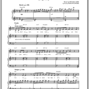 Michael Gore Carrie (Reprise) (from Carrie The Musical) Musik Noten - Piano & Vocal - 154208-0