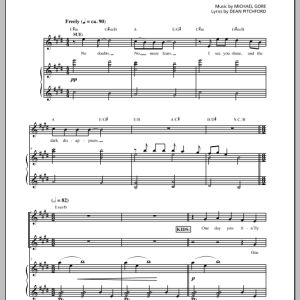 Michael Gore Epilogue (from Carrie The Musical) Musik Noten - Piano & Vocal - 154207-0