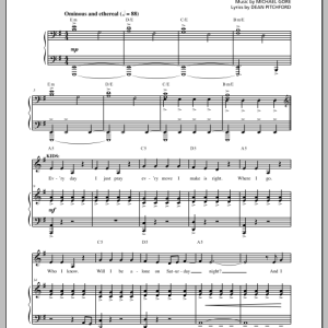 Michael Gore In (from Carrie The Musical) Musik Noten - Piano & Vocal - 154214-0