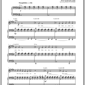 Michael Gore Once You See (from Carrie The Musical) Musik Noten - Piano & Vocal - 154210-0