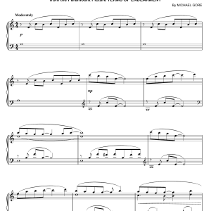 Michael Gore Theme from Terms Of Endearment Musik Noten - Piano Solo - 18332-0