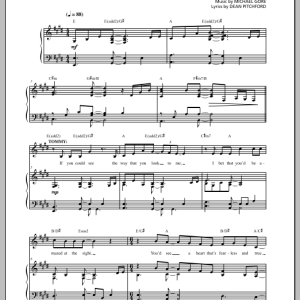 Michael Gore You Shine (from Carrie The Musical) Musik Noten - Piano & Vocal - 154206-0