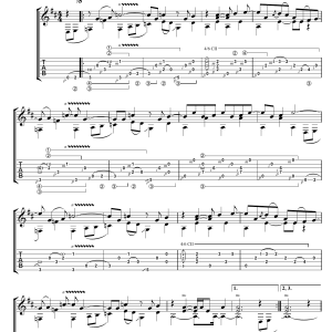 Michael Gulezian Ian And Nisa Musik Noten - Guitar Tab - 115340-0