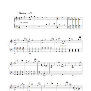 Michael J. Lewis Overture (from Julius Caesar) Musik Noten - Piano Solo - 37683-0