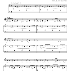 Michael John LaChiusa Your Texas Musik Noten - Piano & Vocal - 161257-0
