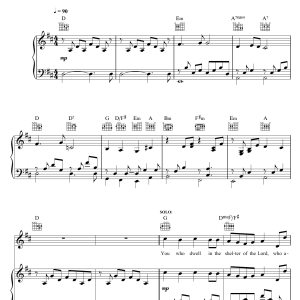 Michael Joncas On Eagle's Wings Musik Noten - Piano, Vocal & Guitar Chords - 122424-0