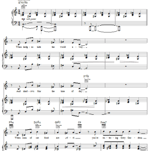 Michael Korie Entering Grey Gardens Musik Noten - Piano, Vocal & Guitar Chords - 59036-0
