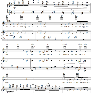 Michael Korie Peas In A Pod Musik Noten - Piano, Vocal & Guitar Chords - 59039-0
