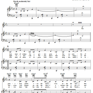 Michael Korie The Revolutionary Costume For Today Musik Noten - Piano, Vocal & Guitar Chords - 59040-0
