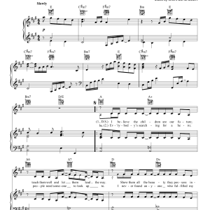 Michael Masser The Greatest Love Of All Musik Noten - Piano, Vocal & Guitar Chords - 59186-0