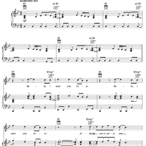 Michael McDonald Baby I Need Your Lovin' Musik Noten - Piano, Vocal & Guitar Chords - 57376-0