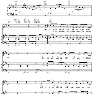 Michael McDonald I Second That Emotion Musik Noten - Piano, Vocal & Guitar Chords - 57373-0