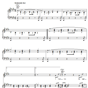 Michael McDonald I Want You Musik Noten - Piano, Vocal & Guitar Chords - 57356-0