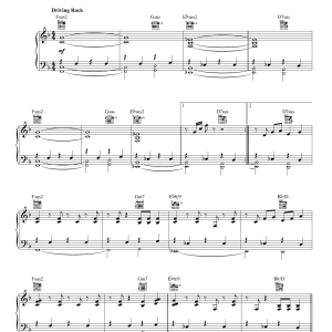 Michael McDonald No Lookin' Back Musik Noten - Piano, Vocal & Guitar Chords - 55133-0