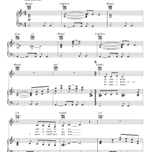 Michael McDonald On My Own Musik Noten - Piano, Vocal & Guitar Chords - 55426-0
