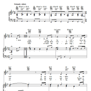 Michael McDonald Peace Musik Noten - Piano, Vocal & Guitar Chords - 71109-0