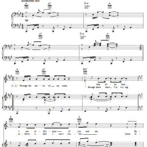 Michael McDonald Reflections Musik Noten - Piano, Vocal & Guitar Chords - 57358-0