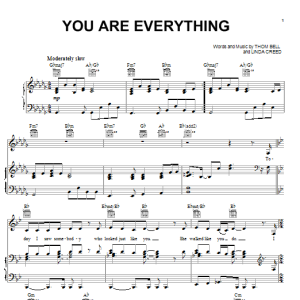 Michael McDonald You Are Everything Musik Noten - Piano, Vocal & Guitar Chords - 91962-0