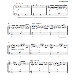 Michael Nyman All Imperfect Things Musik Noten - Piano Solo - 17926-0