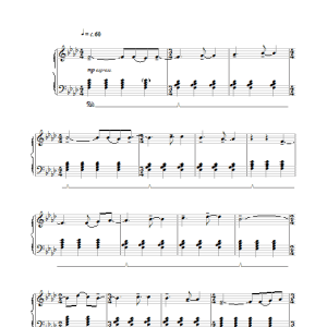 Michael Nyman Candlefire (from The Diary Of Anne Frank) Musik Noten - Piano Solo - 33193-0