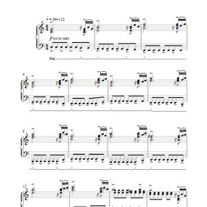 Michael Nyman Chasing Sheep Is Best Left To Shepherds Musik Noten - Piano Solo - 17970-0