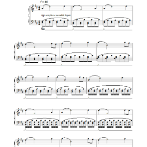 Michael Nyman Goodbye Moortie (from The Diary Of Anne Frank) Musik Noten - Piano Solo - 33195-0