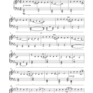 Michael Nyman Jack Musik Noten - Piano Solo - 17698-0