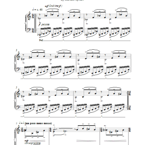 Michael Nyman The Mood That Passes Through You Musik Noten - Piano Solo - 17921-0