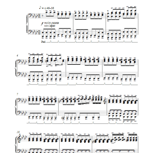 Michael Nyman Time Lapse Musik Noten - Piano Solo - 17977-0