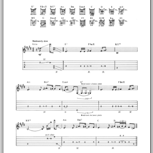 Michael Schenker Rock My Nights Away Musik Noten - Guitar Tab - 95592-0