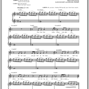 Michael Weiner Allison's Theme #2 Musik Noten - Piano & Vocal - 154237-0