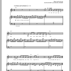 Michael Weiner The Awkward Pause Musik Noten - Piano & Vocal - 154234-0