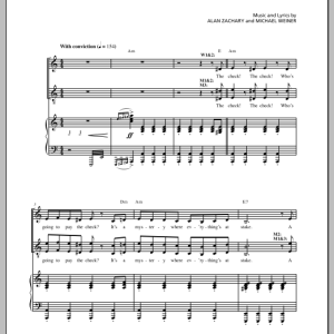 Michael Weiner The Check! Musik Noten - Piano & Vocal - 154236-0