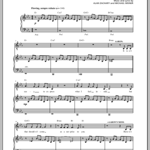 Michael Weiner The Things I Never Said Musik Noten - Piano & Vocal - 154231-0