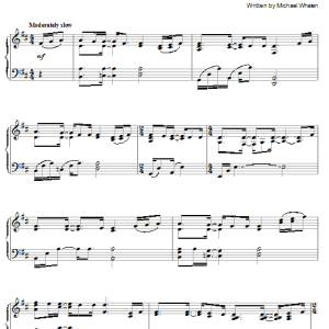 Michael Whalen Together With You Musik Noten - Piano Solo - 21652-0