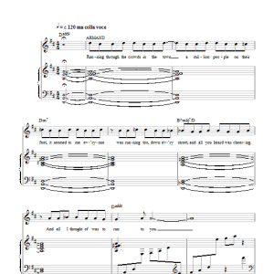 Michel LeGrand Finale Musik Noten - Piano, Vocal & Guitar Chords - 104016-0