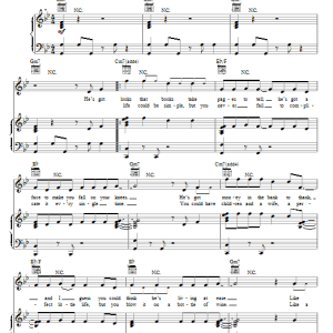 Mika Blame It On The Girls Musik Noten - Piano, Vocal & Guitar Chords - 73824-0