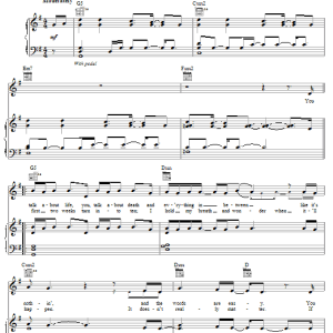 Mika My Interpretation Musik Noten - Piano, Vocal & Guitar Chords - 59061-0