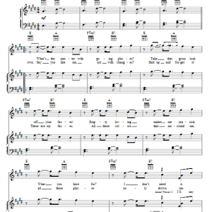 Mika One Foot Boy Musik Noten - Piano, Vocal & Guitar Chords - 73830-0