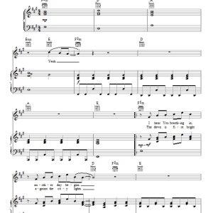 Mike Elizondo Your Love Is A Song Musik Noten - Piano, Vocal & Guitar Chords - 94585-0