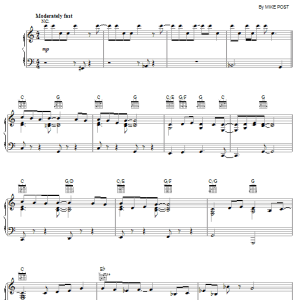 Mike Post Doogie Howser, M.D. Theme Musik Noten - Piano Solo - 51984-0