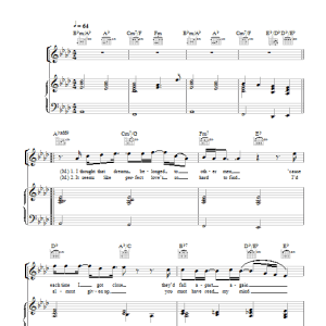 Mike Reno Almost Paradise Musik Noten - Piano, Vocal & Guitar Chords - 40438-0