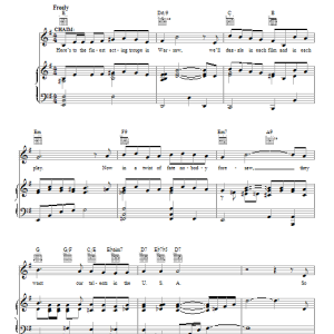 Mike Stoller Hollywood Girls Musik Noten - Piano, Vocal & Guitar Chords - 88432-0