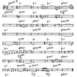 Miles Davis Circle Musik Noten - Real Book – Melody & Chords – C Instruments - 60103-0